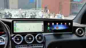 Reproductor de Radio para Automóvil con Pantalla Dual de 21'' para Mercedes-Benz GLC C W205 5.0 5.1 5.5 6.0, Carplay, GPS, Unidad Principal de Entretenimiento con Pantalla Dual - Product Image 2