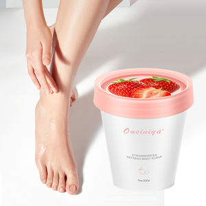 Exfoliante Corporal Humectante Natural de Limpieza Profunda con Fresa, Aclarante y Exfoliante, Marca Privada al por Mayor - Product Image 4