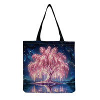 Sac à bandoulière décontracté en lin pour femme, sac de shopping pliable portable de grande capacité