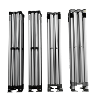Tente de promotion professionnelle 10x10 en aluminium, résistante aux intempéries, aux UV et ignifuge, pour extérieur