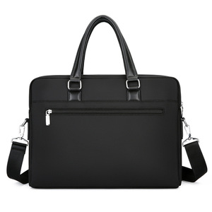 Maletín de Negocios Oxford para Hombre, Estilo Moderno, Bandolera, Poliéster Resistente al Agua, Gran Capacidad, Bolsa para Portátil Duradera - Product Image 1