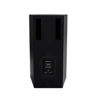 Sistem Audio Stereo Berkabel RK-615 Suara Surround Profesional untuk Disko, Panggung, Klub, Studio Video, DJ, Speaker 15 Inch