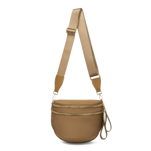 Women Checkered Bum Bag Casual Fanny Pack <b>Large</b> Capacity Crossbody Adjustable Strap Simple Shoulder Mommy Bag Daily Travel Tote - Product Image 2