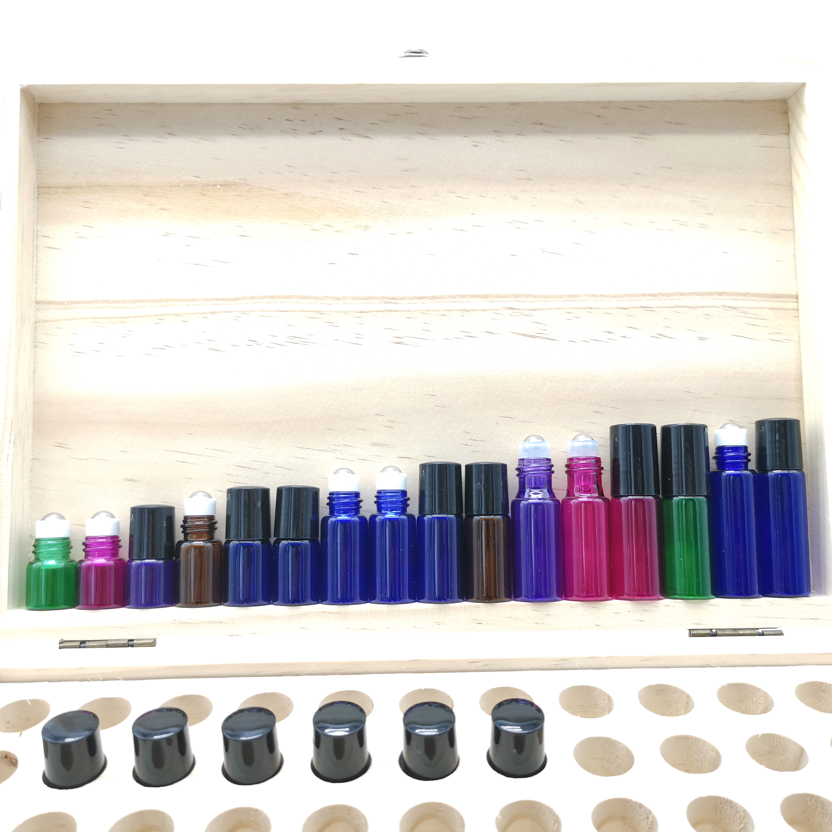 5ml 10ml Frosted Glass Roll On Bottles Refillable Empty Perfume Roller Bottles