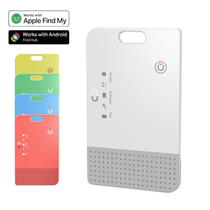 Traceur de <span class=keywords><strong>carte</strong></span> intelligente certifié MFi RSH pour Find My et <span class=keywords><strong>Google</strong></span> Find Hub, système double, étiquette de portefeuille fine, suivi mondial BLE 5.4 - Product Image 1