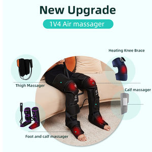 Gran oferta, compresor de aire neumático de tejido profundo, masajeador de piernas inflable con calor y compresión - Product Image 6