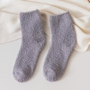 Hot Sale Winter Custom Warm Cupcake Gift <strong>Fuzzy</strong> Funny <strong>Socks</strong> for Ladies Indoor Floor <strong>Socks</strong> - Product Image 6