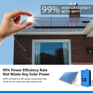 Onduleur solaire MPPT <span class=keywords><strong>1000W</strong></span> 2000W pour raccordement au réseau avec limiteur DC22-65V 45-90V AC 110V 120V 220V 230V 240V, Onduleur éolien - Product Image 4
