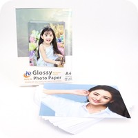 Pabrik Penjualan Laris Kertas Foto Mengkilat Inkjet Kualitas Tinggi Kertas Foto Bercahaya untuk Pencetakan Digital