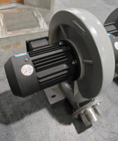 Souffleur d'air chaud industriel à moyenne pression, chauffage à air chaud à haut débit 5kW 7.5kW 10kW pour séchage et chauffage industriels