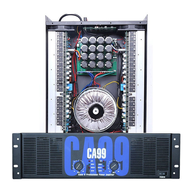 VIRE CA99 Dual Channel 2200 Watts Audio Professional Power Amplifier CA2 CA4 CA12 CA18 CA30 CA50 High Power Amplifier
