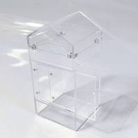 Nouvelle conception YAGELI – Enclos d'élevage en acrylique transparent pour tarantules et araignées, taille personnalisée, impression sérigraphiée, pour exposition à domicile