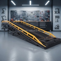 Équipement de déchargement hydraulique KONTY DCQY pour conteneurs et entrepôts, neuf, origine Shandong, taille de table 10,5x2m, capacité nominale 6-15T