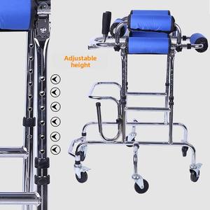Déambulateur pour enfants hémiplégiques, économique et très vendu, Chuangen, 6 roues, acier, hauteur réglable, capacité de 140 kg - Product Image 2