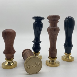 Trung Quốc Nhà Cung Cấp Tùy Chỉnh Con Dấu Sáp Tem Với Tay Cầm Bằng Gỗ - Product Image 4