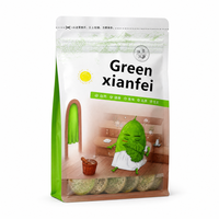 Op maat gemaakte dikke staande pouch met transparant venster en hersluitbare ritssluiting, 500g verpakking voor gedroogd fruit, OEM fabriek
