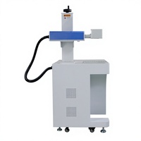 Machines de marquage laser à fibre multifonctionnelles entièrement automatiques à vente directe, équipement de gravure et de décapage de peinture à refroidissement par air de haute performance