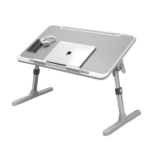 Adjustable Foldable Computer Desk 56x32cm Multi Functional Portable Student Study Desk For Bedroom Dormitory Use - Product Image 2