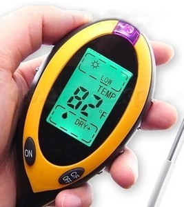 Detector de suelo enchufable de alta precisión, cuatro en uno, prueba de humedad de suelo - Product Image 2