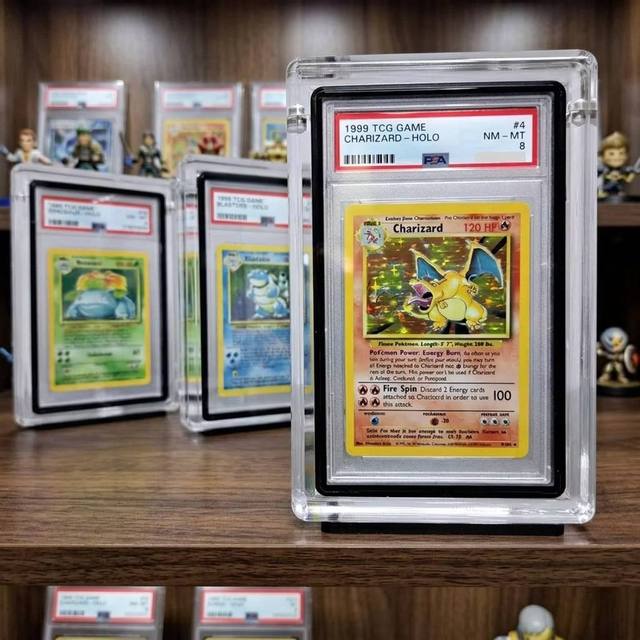 Acrylic Magnetic Graded Card Slab Protector Display Case for BGS CGC TCG Sports Trading Cards