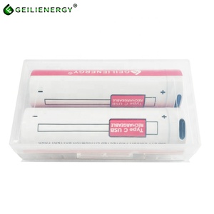 吉利能源批发价可充电锂离子电池<span class=keywords><strong>3</strong></span>.7V 2600毫安时C型USB电池 - Product Image 6