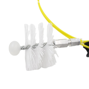 <span class=keywords><strong>Kit</strong></span> de brosse de cheminée carrée flexible en acier inoxydable Brosse en spirale de nettoyage en nylon <span class=keywords><strong>Kit</strong></span> de nettoyage PP pour tuyau d'<span class=keywords><strong>a</strong></span>ération de poêle à granulés - Product Image 3