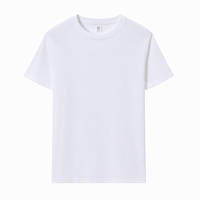 T-shirt personnalisé pour homme, manches courtes, col rond, uni, décontracté, streetwear