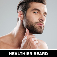 Vitamines en marque privée, formule de croissance de la barbe, complément alimentaire pour favoriser la santé de la barbe et des cheveux pour les hommes, capsules de caféine