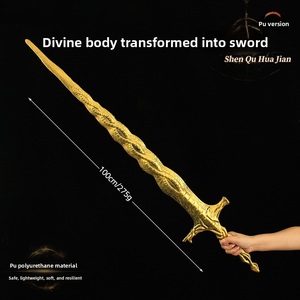 Spada Gigante del <span class=keywords><strong>Luna</strong></span> Oscura di Elden Ring, 100cm, Giocattolo in Plastica per Cosplay con Materiale PU Dipinto - Product Image 4
