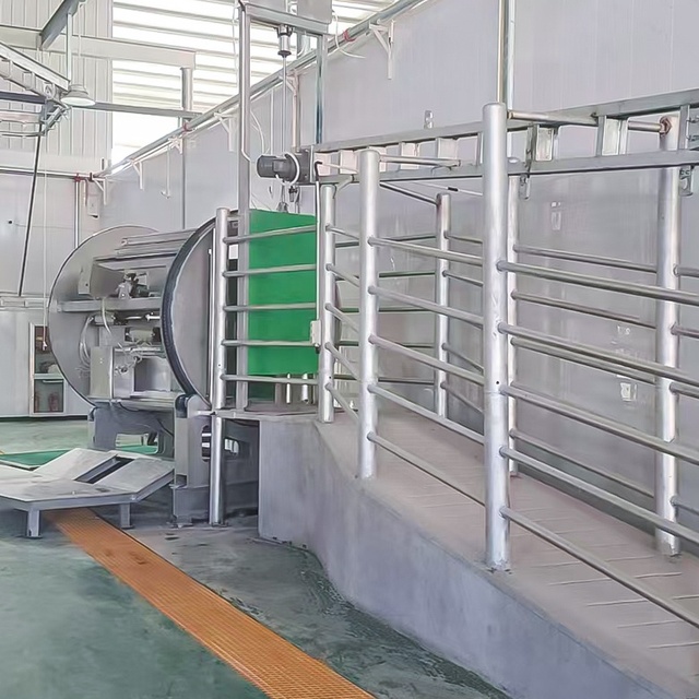 200 Per Day Automatic Slaughter House Sheep Goat Cattle Cow Farm Slaughtering Equipment