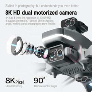 Drone KF100 MAX 4K com Câmera Gimbal de 3 Eixos, 48MP, Evitação de Obstáculos a 10km, WIFI 5G, GPS, Controle Remoto Completo, Feito de Plástico Durável - Product Image 5