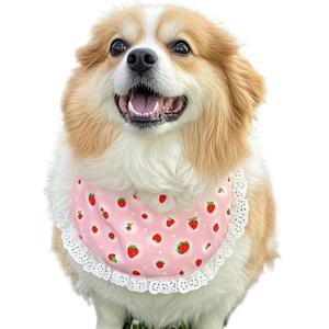 Écharpe triangulaire personnalisée en gros pour chiens, motif canard, pour petits, moyens et grands chiens, bandana mignon, 200 MOQ - Product Image 1