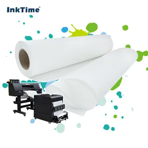 60cm*100m Direct to film heat transfer PET DTF Printing film vinyl transfer paper for DTF printer paper Im presion dtf paper