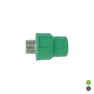 Raccordo filettato maschio in polipropilene 3/4 X Diametro 25 per tubi idraulici - Product Image 1