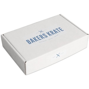 Bán buôn tùy chỉnh logo in bao bì vận chuyển gửi thư hộp cho doanh nghiệp nhỏ các tông sóng trắng Kraft hộp giấy - Product Image 3