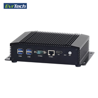 Mini PC industriel Intel Core I5 8265U 6 Lans Pare-feu Routeur Pfsense Serveur 2*RS232 4*USB3.0 Prise en charge 4G/3G AES-NI