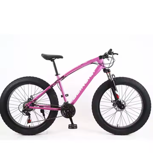 Bicicleta de Montaña con Llantas Gruesas, Cuadro de Acero de <span class=keywords><strong>26</strong></span> Pulgadas, 21 Velocidades, Frenos de Disco, Capacidad de Carga de 150 kg, Bicicleta para Nieve, Venta al Por Mayor - Product Image 2