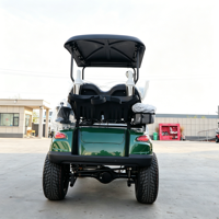 Nouveau design, voiturette de golf électrique 3 ou 4 places, véhicule utilitaire routier, moteur de golf, batterie 72V, voiture de club, voiture de tourisme, buggy de golf électrique