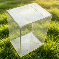 Boîte de protection transparente en PET pour Funko Pop, boîte de présentation en plastique pliable, empilable, transparente, boîte de rangement protectrice pour figurines en vinyle