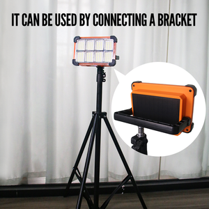 Lampe de travail à LED avec projecteur solaire avec corps en ABS imperméable à l'intérieur et à l'extérieur pour la maison, la réparation, le <span class=keywords><strong>camping</strong></span>, la chasse - Product Image 4