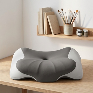 Almohada de espuma viscoelástica con contorno de mariposa, máquina de sonido <span class=keywords><strong>blanco</strong></span> inalámbrica para dormir, ayuda para un sueño profundo, venta al por mayor de fábrica - Product Image 1