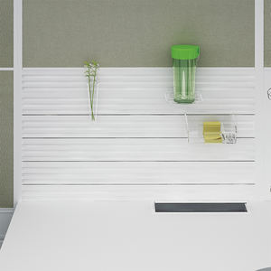 Yeni modern tasarım s şekil bölüm ofis masası iş istasyonu ofis odacığı iş istasyonu 5 kişi için - Product Image 3