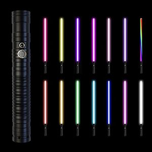 Nouvelle conception, jouets épées laser <span class=keywords><strong>Star</strong></span> <span class=keywords><strong>Wars</strong></span>, épée laser en métal, <span class=keywords><strong>sabre</strong></span> laser RGB, 15 couleurs arc-en-ciel, effets sonores, <span class=keywords><strong>sabre</strong></span> laser en métal - Product Image 3