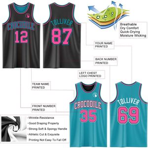 Conjunto de Uniforme de Baloncesto Reversible Personalizado, Uniforme Deportivo sin Mangas para Equipo, Camiseta y Pantalones Cortos para Hombres, Mujeres y Jóvenes - Product Image 4
