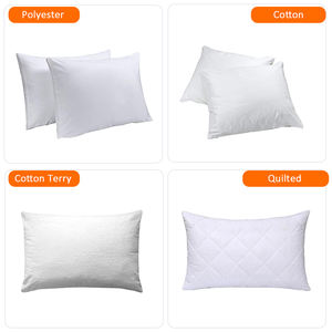 Taie d'oreiller imperméable personnalisée en coton/bambou/éponge pour punaises <span class=keywords><strong>de</strong></span> <span class=keywords><strong>lit</strong></span>, housse <span class=keywords><strong>de</strong></span> protection imperméable pour oreiller avec fermeture éclair - Product Image 6