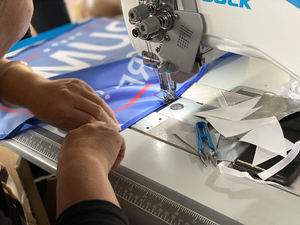 Usine en gros résistance aux UV double face drapeaux bannière festival 150x90 avec logo personnalisable drapeau 3x5 - Product Image 6