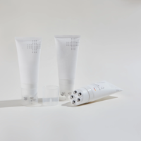 Tubes souples en plastique PE personnalisés de 150 ml et 200 ml avec 5 billes de massage en acier inoxydable pour crème de soin multi-usages