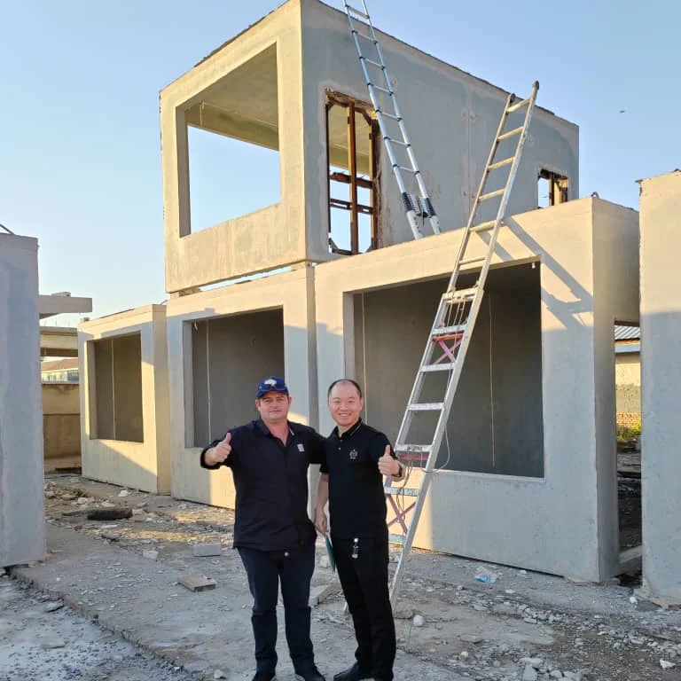 Construction de maisons modulaires en béton rapide Usine de prétissu Maisons préfabriquées moule Fabriqué en Chine