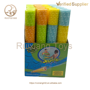 EVA mainan kolam renang anak musim panas, pistol tembak meriam air busa lembut luar ruangan menyenangkan untuk anak-anak - Product Image 2