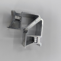 Soporte de Esquina Expandible de una Pieza Tengshuo, Moderno y Duradero, 90 Grados, Totalmente de Aluminio 6063-T5, Tamaño Personalizado, para Puertas, Ventanas y Uso Doméstico